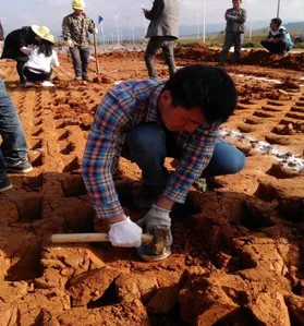 建水縣大田水庫工程壩體填筑料